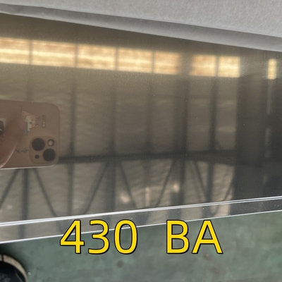 430 0.38 1000 2000 8K and BA Stainless Steel Sheet SUS430 1.4016 Metal Sheet