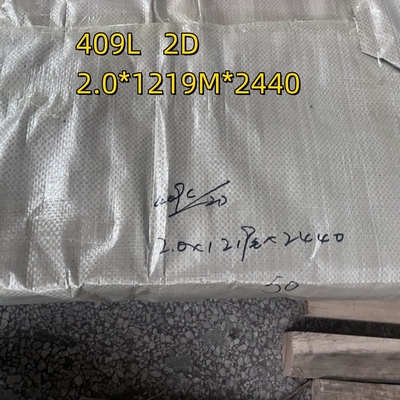 Grade 409L 1.4510  Cold Rolled Stainless Steel Sheet 0.5-3mm 2B 2D  Finished  SUH409L