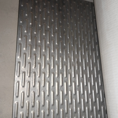 Stamped  Rice Millet Grain Shape Decorative 304 201  Stainless Steel Sheet 0.6*1220*2440mm for Food Equipment
