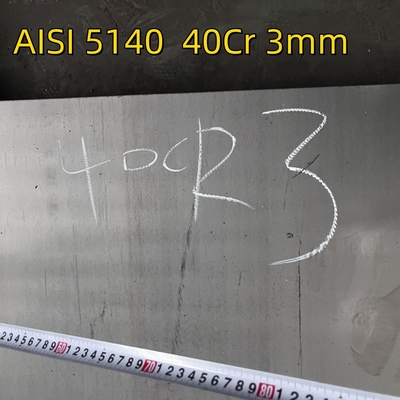 ASTM Standard  AISI 5140 40Cr Thickness 3mm  1250*2000mm Alloy Steel Plate Laser Cutting