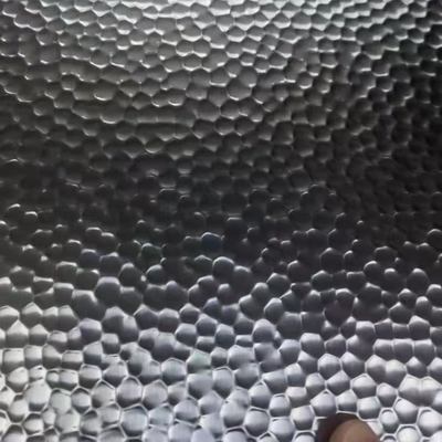 Ripple Effect  SUS304  201 Mirror Efect Water Wave Stainless Steel Sheet  1.0*1220*2440mm