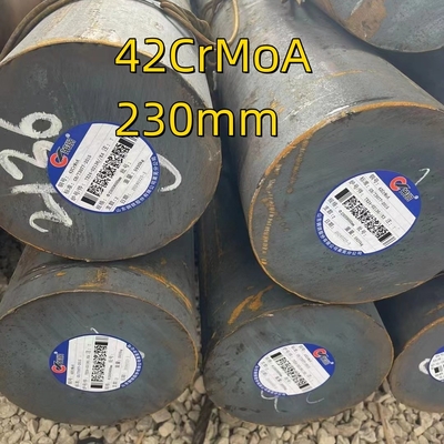 Forged Steel 42CrMoA  OD 14" 360MM Pin Puller Main Steel Round Rod Surface Machined  Grinded