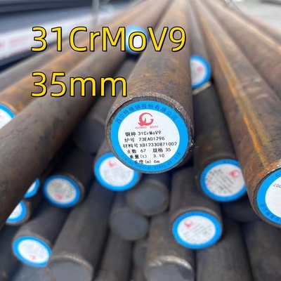 Nitriding Steel D 35mm Material 1.8519  31CrMoV9  Heat Treatment and Machining Hot Rolled Steel Soild Rod