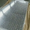 18 Gauge Chequred Polished Aluminum Sheet , 6061 Aluminum Checkered Sheet