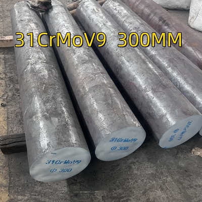 Nitriding Steel DIN 1.8519 / 31CrMoV9 Alloy Steel Forged Bar For Piston Rods  Black And Bright Surface