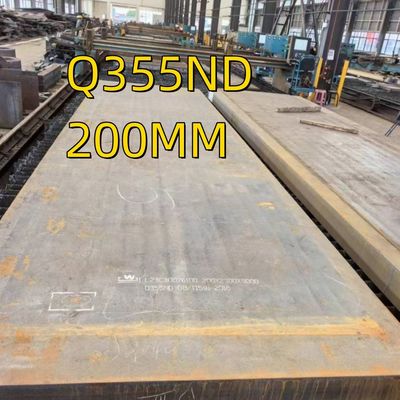 S355JR Q355B  Carbon Low Alloy Steel Hot Rolled Steel Plate 35*2500*10000mm