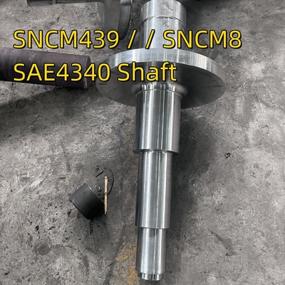 SNCM439 / SNCM8 Forged Steel Shaft Bright Surface AISI 4340 Steel 36CrNiMo4 Wellhead DSA Double Studded Adapter