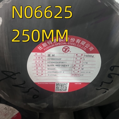 Inconel 625 UNS N06625 NS336 Nickel Alloy Round Bar ASTM B446 Werkstoff 2.4856 Bar For Aircraft Ducting Systems