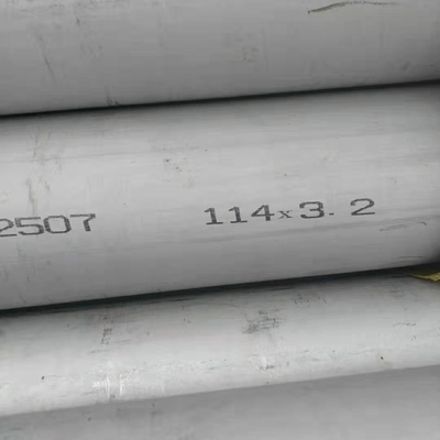 2 Inch SCH40 / 40S  2507 Super Duplex Stainless Steel Pipes ASTM A789 S32750 Duplex Steel Tube