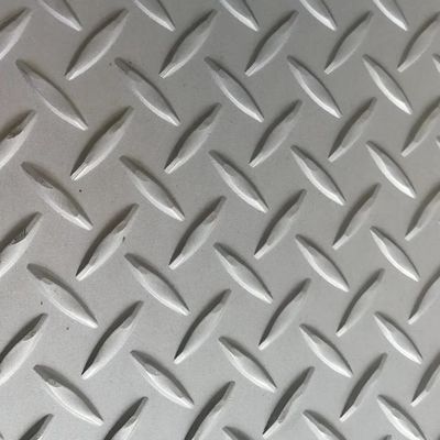 SUS304 Hot Rolled Checkered Plate 1.4301 Inox Steel  Checkered Plate 6.0*1250*6000mm