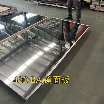 SUS430 1.4016 Stainless Steel Sheet 1.2*1250*2500mm 2B Surface  Length 1000mm-6000mm