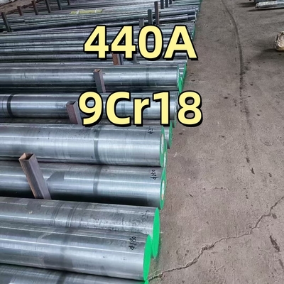ASTM A276 440C Stainless Steel Round Bar 10-400mm OD High Corrosion Resistance