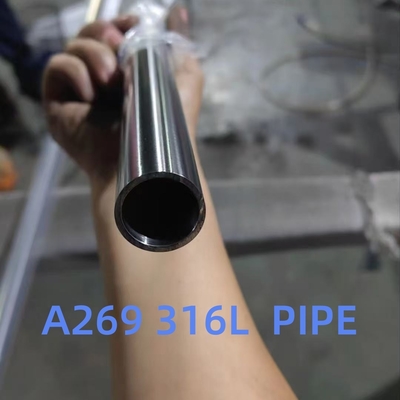 ASTM A269 316L Seamless Stainless Steel Tube 3/4 Inch OD Mirror Polished