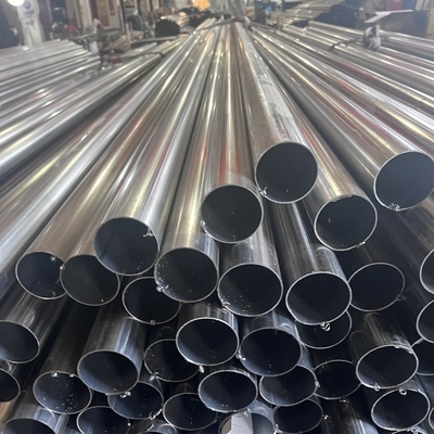 AISI 409 Stainless Steel Welded Pipe for Car Muffler 0.3-3mm Thickness