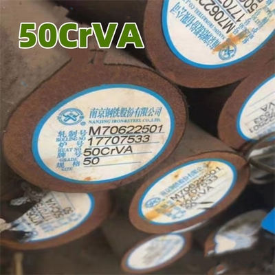 Alloy Steel Steel 6150 50CRV 1.8159  Steel Round Bar 51CRV4 Spring Steel Bar