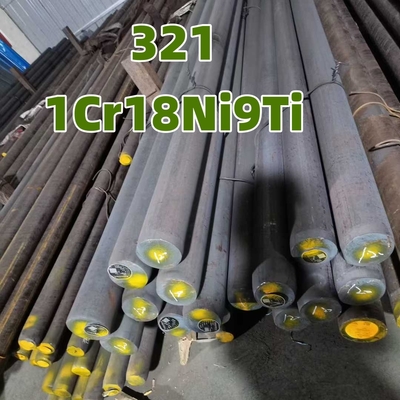 ASTM A479 TP321 Stainless Steel Round Bar DIN1.4541 6-250mm