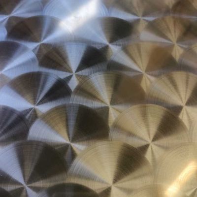 No. 8K Mirror Color 201 304 Stainless Steel Sheet CD Circle Laser Plate for Architectural Design