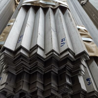 Astm A276 Grade Aisi316l Sus316l Stainless Steel Angle Bar 80*80*8mm 6M Length