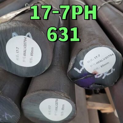 SS 17-7PH Type AISI 631 UNS S17700 Stainless Steel Solid Bar  Hardening Heat Treated  H900