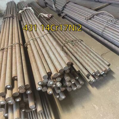 Aisi Sus 431 Stainless Steel Round Rod OD 8 - 250mm For Construction