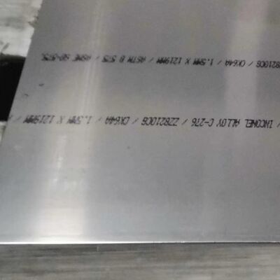 ASME SB-575 UNS N10276 Hastelloy Alloy C-276 Plate 3*1220*2440MM