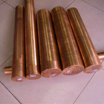 Industrial Used Copper Round Shaped Copper Rod  Big Diameter C1100 Red Copper Bar