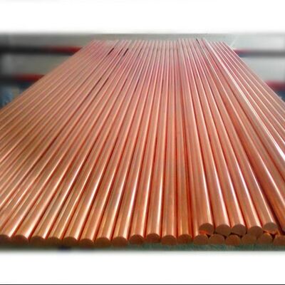 Industrial Used Copper Round Shaped Copper Rod  Big Diameter C1100 Red Copper Bar