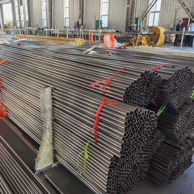 ASTM A249 Stainless Steel Welded SS304 Tube 33.4*2.77*6000mm For Heat Exchanger  (Annealed With Pickling Type Surface)