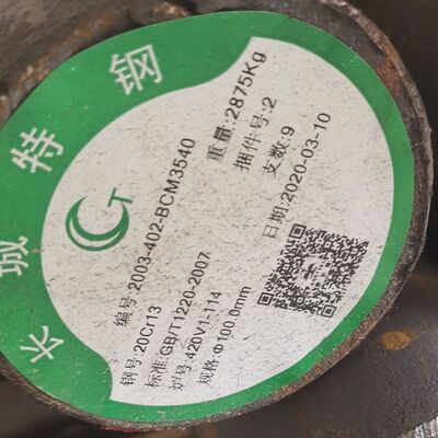 ASTM A276 AISI 420 Stainless Steel Round Bar Black And Bright