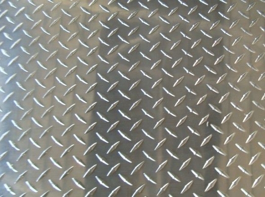 Custom Diamond Aluminum Tread Sheet  3003 H224 Aluminum Checkered Plate