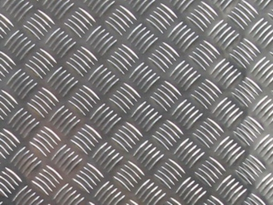 Custom Diamond Aluminum Tread Sheet  3003 H224 Aluminum Checkered Plate