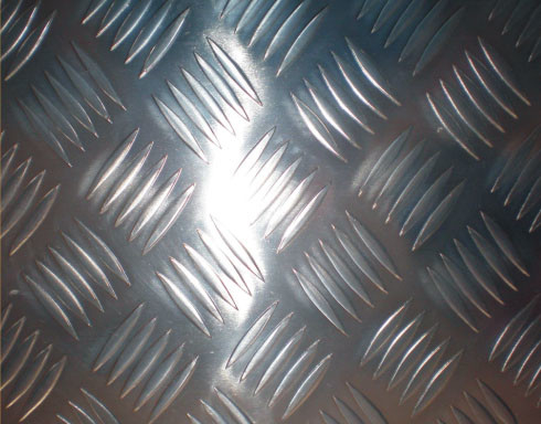 Tread Aluminum Sheet 5 Small Bar 1050 H244 Paper Interleave Aluminum Checkered Plate