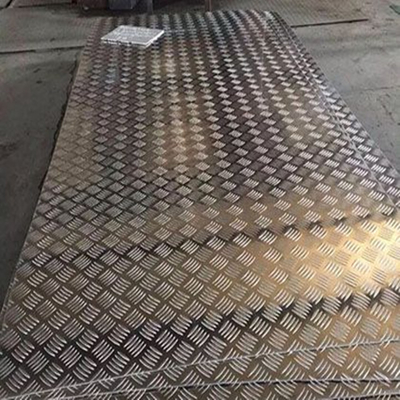 Tread Aluminum Sheet 5 Small Bar 1050 H244 Paper Interleave Aluminum Checkered Plate