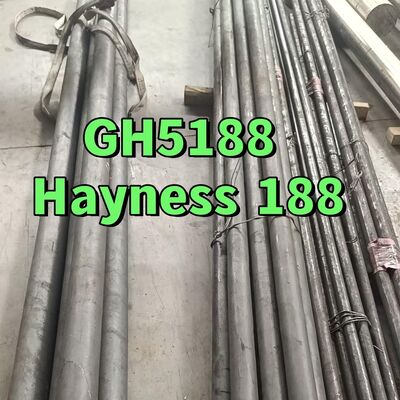 ROUND BAR HAYNES 188 Ø20 X 500mm    Inspection certificate 3.1 EN 10204