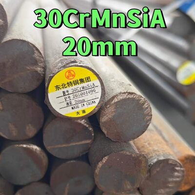 30CrMnSiA Alloy Steel Round Bar GB 3077 Forged Bright OD 20-300mm Quenched Tempered