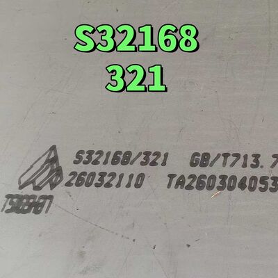 321 Grade Hot Rolled Mill Finish Stainless Steel Plate and Stainless Steel Sheet for Chemical Industry