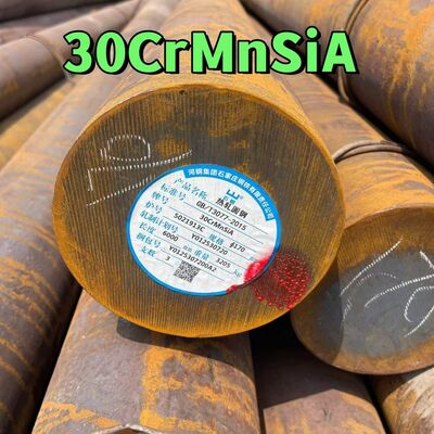 30CrMnSiA Alloy Steel Round Bar GB/T 3077 Hot Rolled Forged 20-300mm for High Strength Shafts