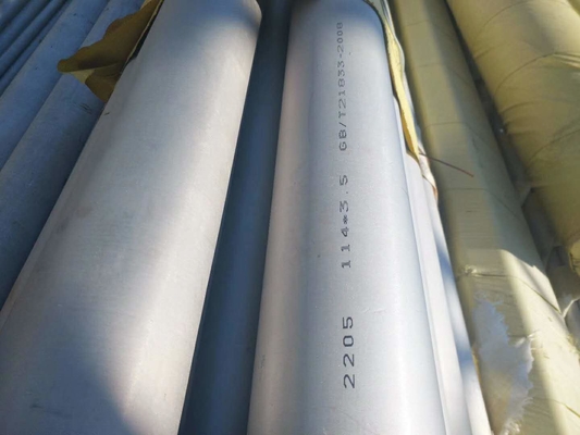 ASTM /ASME SA790 S32205 Stainless Steel Pipe UNS S31803 Duplex Steel Tube