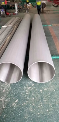 304 INOX 1.4301 Stainless Steel Tubing , Ss Pipe Welding Long Life Time