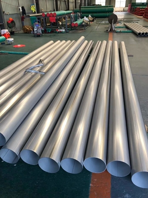 304 INOX 1.4301 Stainless Steel Tubing , Ss Pipe Welding Long Life Time