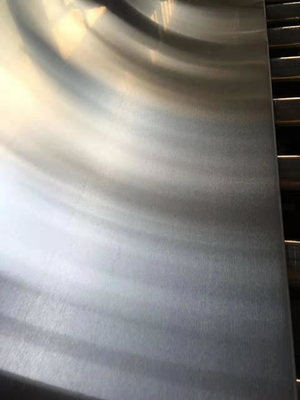 Hair Line 430 Stainless Steel Sheet 1mm Inox 430 NO.4 With PVC Film