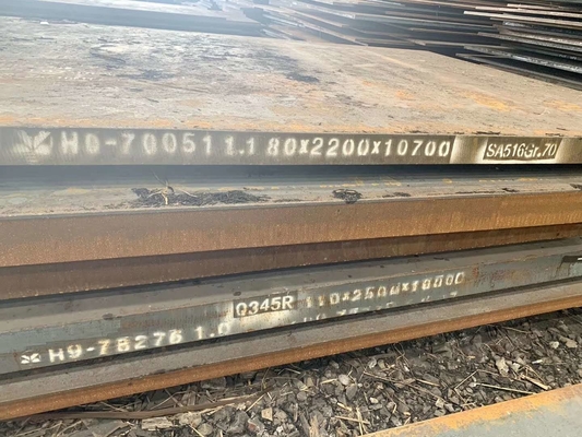 CS ASTM A516 Gr.70 Alloy Steel Plate EN 10204 3.1 SA 516 Grade 60 ASME