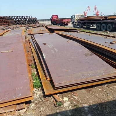 EH36 Rectangular Higher Tensile Shipbuilding Steel Plates LR ABS  30mm 70mm Circular Plate