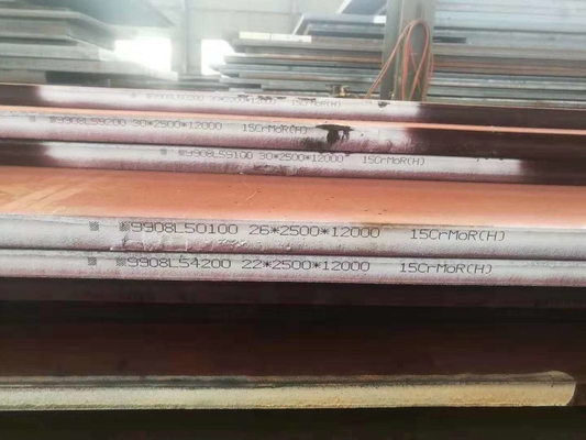 Pressure Vessel And Boiler 1.2mm Hot Rolled Alloy Steel Plate 15CrMoR(HIC) 15CrMoR N+T 15CrMoR