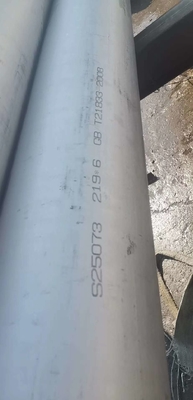 2507 DUPLEX SST (UNS S32750) ASME SA789 Seamless Steel Pipe With MATERIAL TEST REPORT