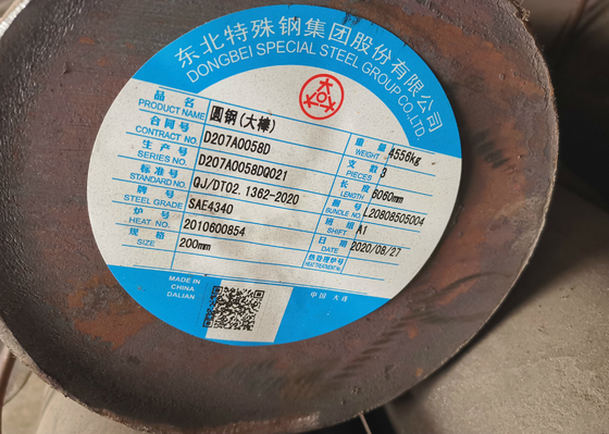 Cold Drawn Hot Rolled ASTM 4340  Annealed Forged DIN 1.6511 Steel Round Bar  Alloy JIS SNCM439  Steel Round Bar