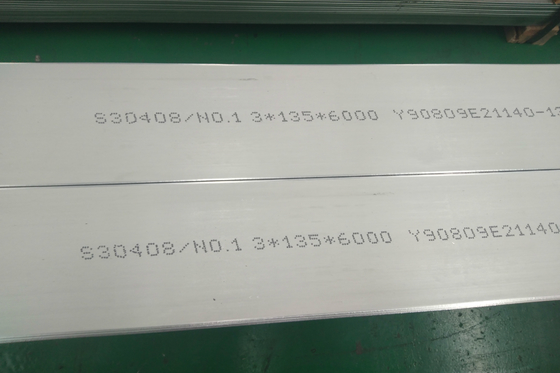 S30408  06Cr19Ni10 Hot Rolled Inox Steel Flat Bar 304 Stainless Steel Flat Bar