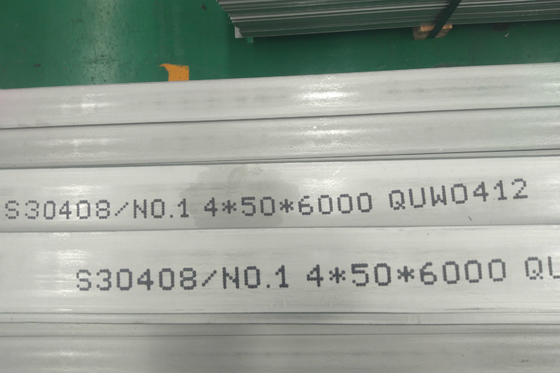 75x10mm S30408 50x10mm Stainless Steel Flat Bar