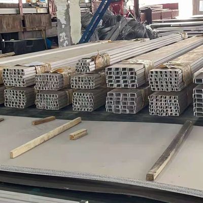 ASTM A276 Grade 304 6m Length ISO 9001 Stainless Steel U Channel 100*50*6MM