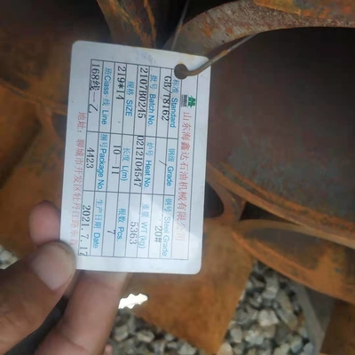 ASTM GB JIS DIN Standard DN6 - DN600 SMLS Seamless Steel Pipe SCH40 SCH80